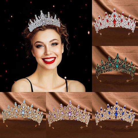 Couronne D'anniversaire + Ruban Pailleté Rose - Accessoires De Fête Brillants - Pour Célébrations Et Photos