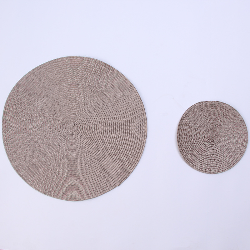 Fashion Solid Color Pp Placemat