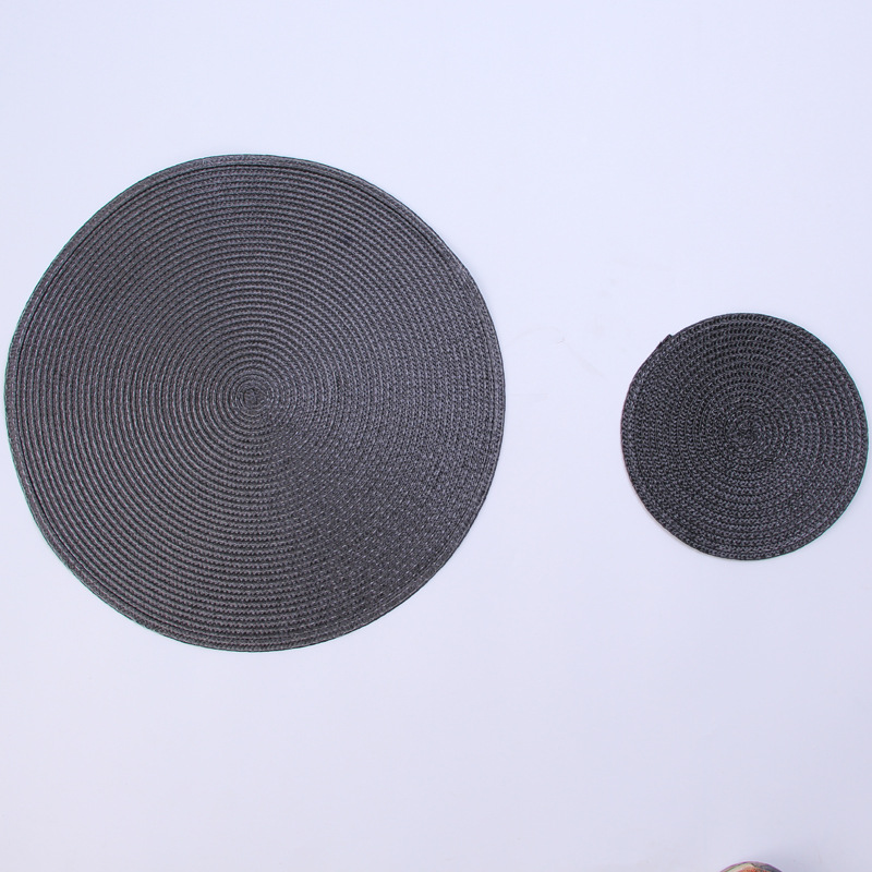 Fashion Solid Color Pp Placemat