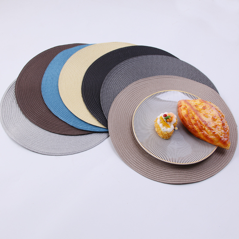 Fashion Solid Color Pp Placemat