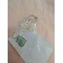 5-star customer review photo by J*****n, image 3 of 5 for Stainless Steel Geometric Water Drop Pearl Gold Ring For Women