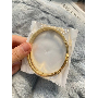 Foto recensione di A*****s 4.8 stelle, immagine 5 di 5, su Bracciale Rigido Aperto in Ottone Placcato Oro 18K Zirconia Donne