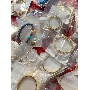 Foto recensione di A*****s 4.8 stelle, immagine 2 di 5, su Bracciale Rigido Aperto in Ottone Placcato Oro 18K Zirconia Donne