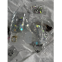 4.9-star customer review photo by L*****r, image 2 of 4 for Heart Shaped Resin Jewelry Dish With Natural Crystal Stones