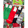 4.6-star customer review photo by A*****n, image 1 of 4 for Women Christmas Mid-Tube Socks With 3D Ears Pattern