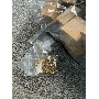 4.7-star customer review photo by B*****n, image 1 of 4 for Hip Hop Dollar Sign Pendant Alloy Necklace with Cuban Chain