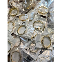 4.6-star customer review photo by n*****i, image 2 of 3 for Vintage Titanium Steel Belt Buckle Evil Eye Bracelet