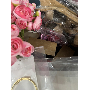 4.9-star customer review photo by C*****i, image 1 of 5 for Borosilicate Glass Water Bottle With Silicone Sleeve And Straw