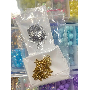 4.8-star customer review photo by A*****a, image 5 of 8 for DIY Alloy Charm Beads with Rhinestone For Bracelet Making