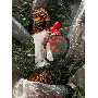 4.8-star customer review photo by B*****k, image 3 of 4 for Artificial Christmas Wreath With Red Bow Bells For Front Door