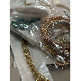 4.7-star customer review photo by C*****t, image 3 of 4 for Natural Stone Crystal Chip Necklace and Bracelet Jewelry Set