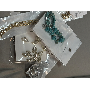 4.7-star customer review photo by C*****t, image 1 of 4 for Natural Stone Crystal Chip Necklace and Bracelet Jewelry Set