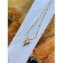 5-star customer review photo by S*****d, image 5 of 14 for Stainless Steel Herringbone Snake Chain Flat Blade Necklace