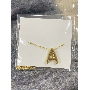 4.5-star customer review photo by J*****U, image 6 of 6 for Stainless Steel Balloon Initial Letter Pendant Necklace