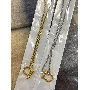 4.5-star customer review photo by J*****U, image 2 of 6 for Stainless Steel Balloon Initial Letter Pendant Necklace