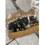 4.9-star customer review photo by M*****n, image 5 of 6 for Retro Resin Velvet Jewelry Display Frame Baroque Style