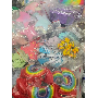 4.6-star customer review photo by S*****y, image 3 of 6 for PU Leather Rainbow Smiling Cloud Bag Charm Keychain