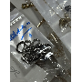 5-star customer review photo by J*****i, image 2 of 5 for Round Birthstone Necklace Alloy Glass Pendant For Women