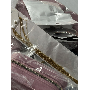 4.9-star customer review photo by C*****y, image 4 of 5 for Portable Velvet Jewelry Box With Mirror Travel Case