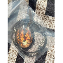 4.7-star customer review photo by M*****z, image 6 of 8 for Women Faux Fur Bucket Bag With Metal Chain Strap