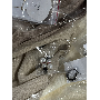 4.8-star customer review photo by A*****I, image 4 of 6 for Polished Stainless Steel Thick Hoop Earrings For Women Men