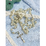Foto de reseña de M*****y de 4.5 estrellas, imagen 5 de 7, sobre Pulsera de Cuentas de Cristal Facetado con Espaciadores de Estrás