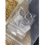 4.8-star customer review photo by C*****e, image 5 of 7 for Stainless Steel Barbell Tongue Rings and Nipple Studs
