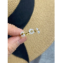 4.8-star customer review photo by C*****e, image 2 of 7 for Stainless Steel Barbell Tongue Rings and Nipple Studs