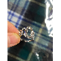4.9-star customer review photo by C*****l, image 3 of 9 for Stainless Steel Barbell Tongue Rings and Nipple Studs