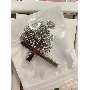 4.6-star customer review photo by L*****s, image 5 of 7 for LED Light Up Christmas Beanie Hat With Pom-pom For Adults Kids