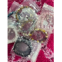 4.8-star customer review photo by K*****e, image 5 of 5 for Retro Oil Painting Print PU Leather Coin Purse With Key Ring