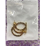 4.8-star customer review photo by M*****r, image 1 of 5 for Hammered Texture Metal Wide Cuff Bangle For Women