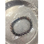 4.6-star customer review photo by A*****t, image 3 of 9 for Stainless Steel Deep Pasta Plate Wide Rim Straw Hat Shape