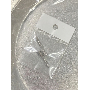 4.6-star customer review photo by A*****t, image 1 of 9 for Stainless Steel Deep Pasta Plate Wide Rim Straw Hat Shape