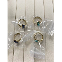 4.6-star customer review photo by A*****t, image 1 of 6 for Irregular Wave Stainless Steel Bangle Adjustable Open Cuff
