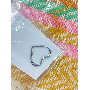 4.5-star customer review photo by S*****r, image 7 of 9 for Handmade Natural Stone Stainless Steel Adjustable Bracelet