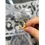 4.5-star customer review photo by G*****e, image 1 of 6 for Minimalist Titanium Steel Hollow Heart Ring For Women