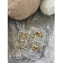 4.8-star customer review photo by H*****h, image 4 of 6 for Handmade Natural Raw Stone Wire Wrapped Drop Earrings For Women