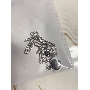 5-star customer review photo by S*****n, image 1 of 5 for Stainless Steel Tarot Card Rectangular Pendant Necklace