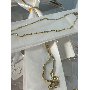 4.9-star customer review photo by J*****r, image 2 of 4 for 925 Sterling Silver Safety Pin Pendant Necklace with Zircon