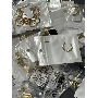 4.7-star customer review photo by H*****n, image 6 of 6 for 925 Sterling Silver Geometric Rectangular Hoop Earrings For Women