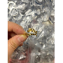 4.5-star customer review photo by V*****a, image 4 of 10 for Stainless Steel Interlocking Triple Ring Band For Women Men