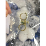 4.8-star customer review photo by j*****d, image 1 of 6 for Stainless Steel Hoop Earrings With Heart Star Sun Charms