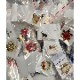 4.8-star customer review photo by j*****d, image 3 of 6 for Stainless Steel Hoop Earrings With Heart Star Sun Charms