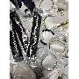 4.5-star customer review photo by G*****a, image 1 of 8 for Cute Cartoon Panda Plush Slap Bracelet Brooch Accessory