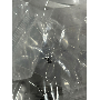 4.9-star customer review photo by Γ*****Υ, image 2 of 11 for Irregular Stainless Steel Open Ring Liquid Metal Lava Style