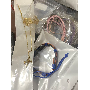 4.8-star customer review photo by C*****S, image 2 of 5 for Mini Quilted PVC Crossbody Bag with Bead Handle for Women