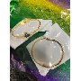 4.6-Sterne Foto von Γ*****Υ, Bild 2 von 6, zu Ear Cuff Messing 18K Vergoldet Irreguläre Welle Ohne Piercing