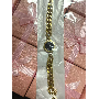 4.5-star customer review photo by S*****o, image 3 of 5 for Titanium Steel Roman Numeral Crown Bracelet Set