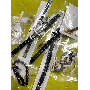 4.8-star customer review photo by C*****n, image 1 of 8 for Braided Leather Bracelet with Metal Cross Charm for Men